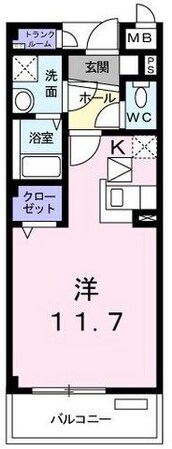 モンテ シャスターの物件間取画像